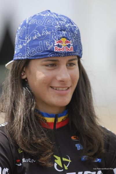 A female racer