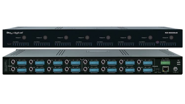 Key Digital Introduces Audio Matrix with DSP