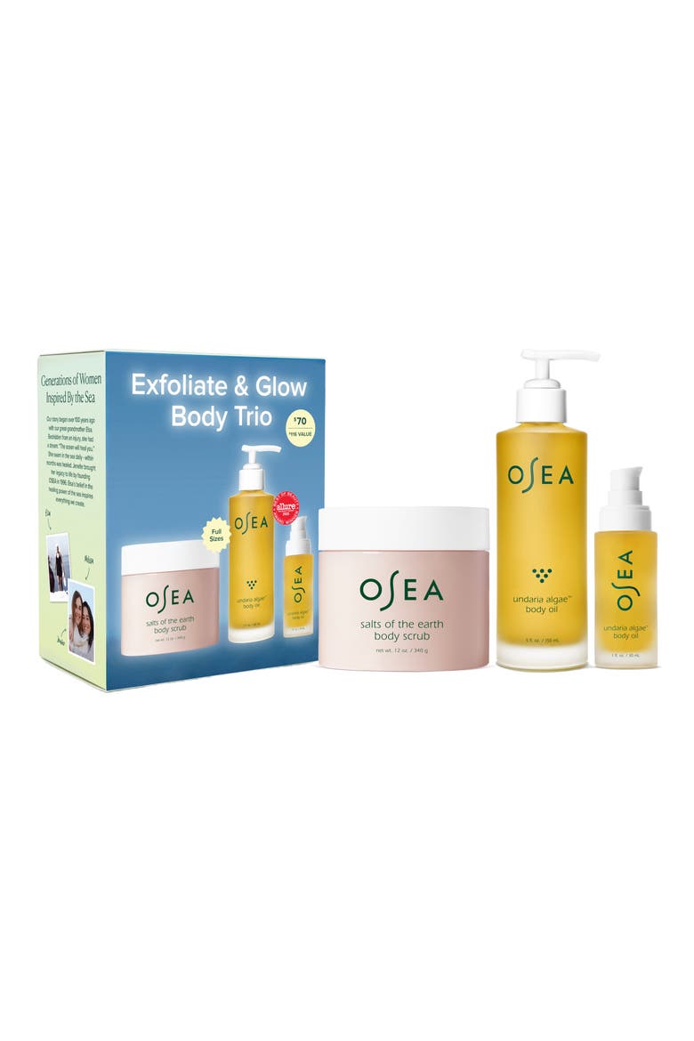Exfoliate &amp;amp; Glow Body Trio $116 Value