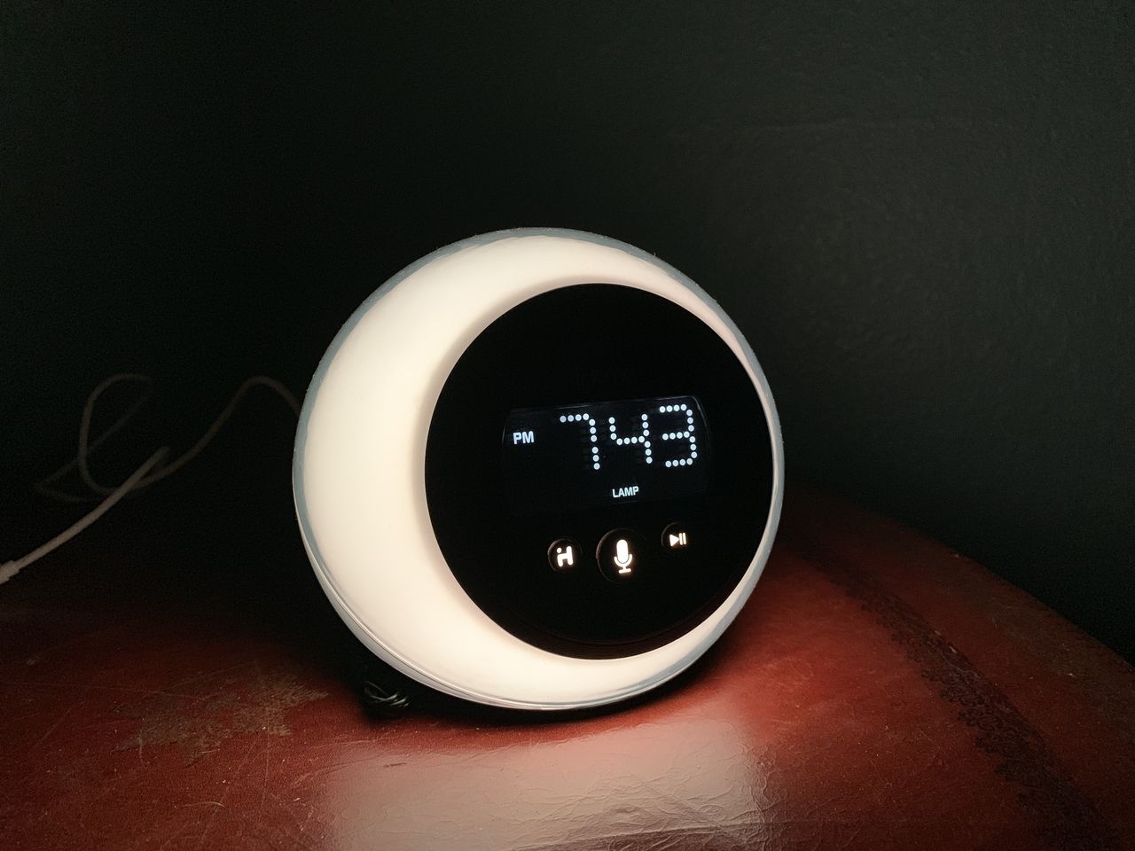 iHome iBT297 lamp light glow