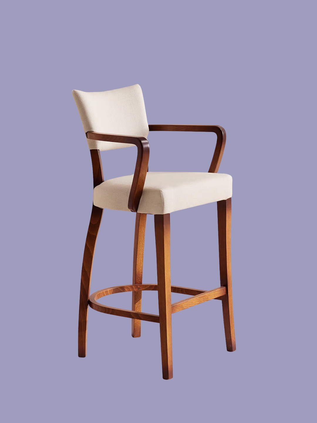 Soho Home, Molina Barstool, Linen, Natural