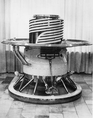 The Soviet Union's Venera 9 spacecraft.