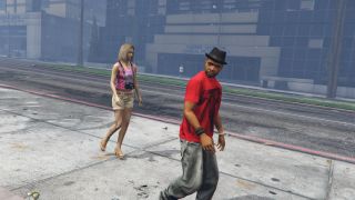 GTA 5 pedestrians