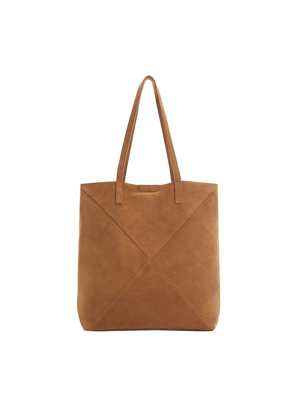 Leather Shopper Bag -  Women