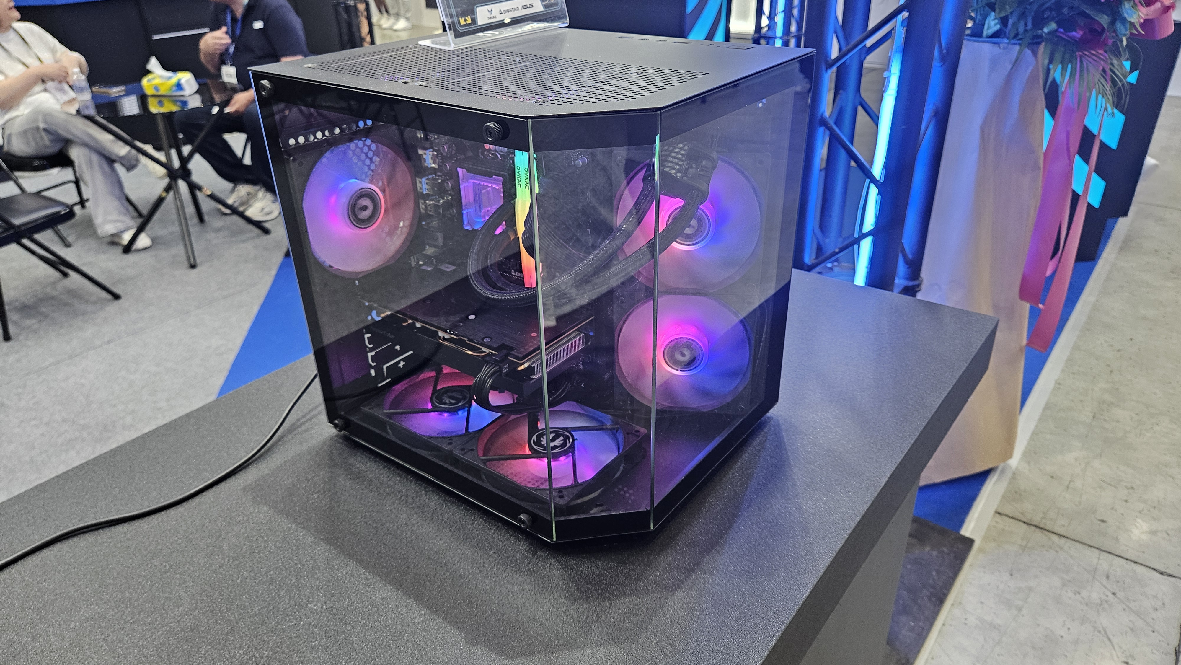 A cool PC case at Computex 2025
