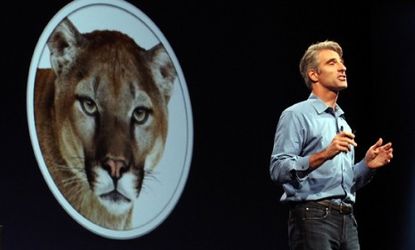 An Apple VP introduces the new Mountain Lion operating system June 11