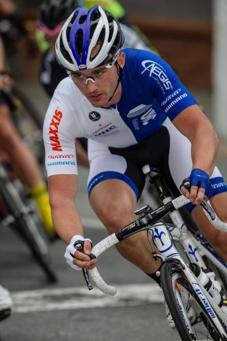 Luke Keough (UnitedHealthcare) rode to a strong second place today.