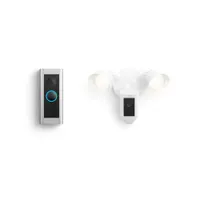 Ring Video Doorbell Pro 2 w/ Ring Floodlight Cam Wired Plus: was $449 now $249 @ Amazon