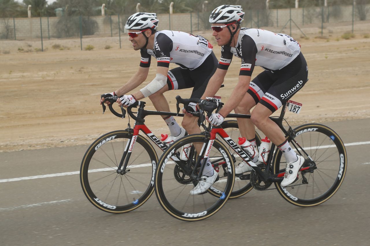 Tom Dumoulin looking happier than in the time trial