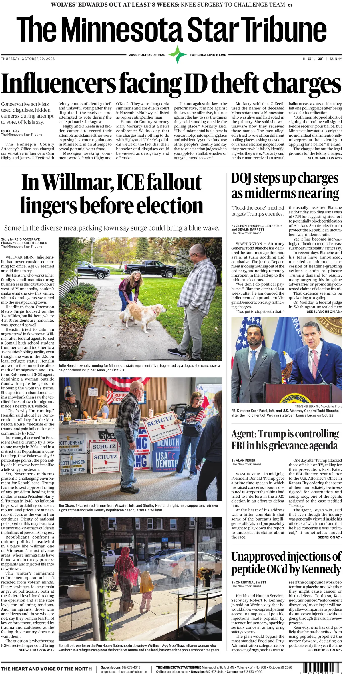 The Minnesota Star Tribune