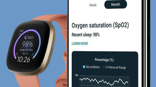 Fitbit watch discount with oxygen sensor