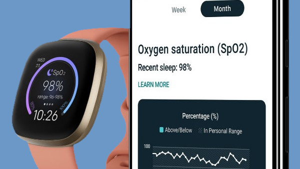charge 3 oxygen saturation