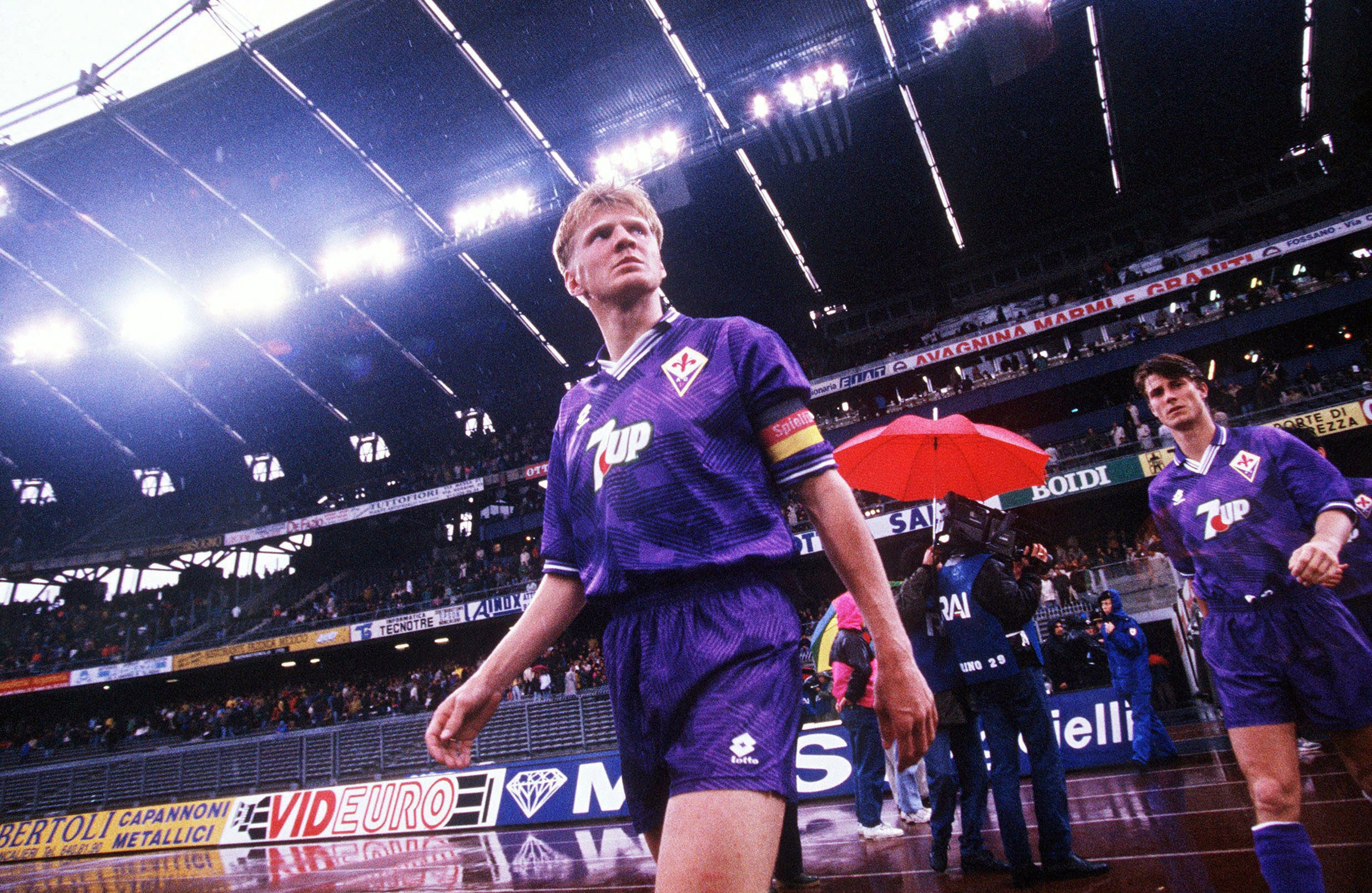 Stefan Effenberg at Fiorentina in 1992/93.