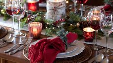 Christmas Holiday Dining table