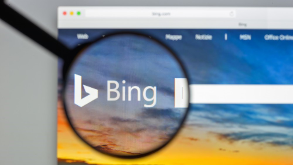 Google says the most searched-for term on Bing is....Google thumbnail