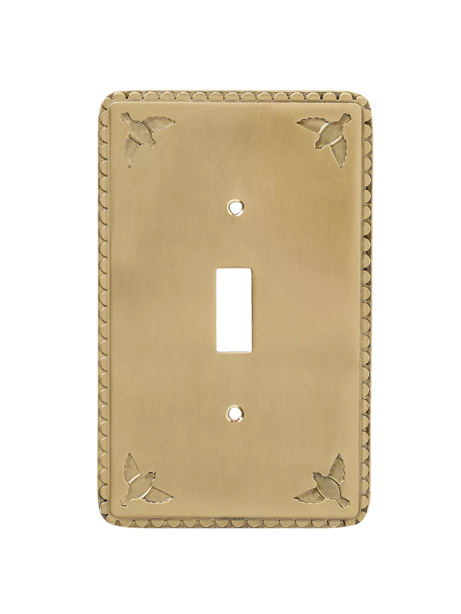 Isabella Icon Metal Switch Plate