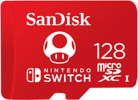 SanDisk MicroSDXC UHS-I 128 GB per Nintendo Switch a