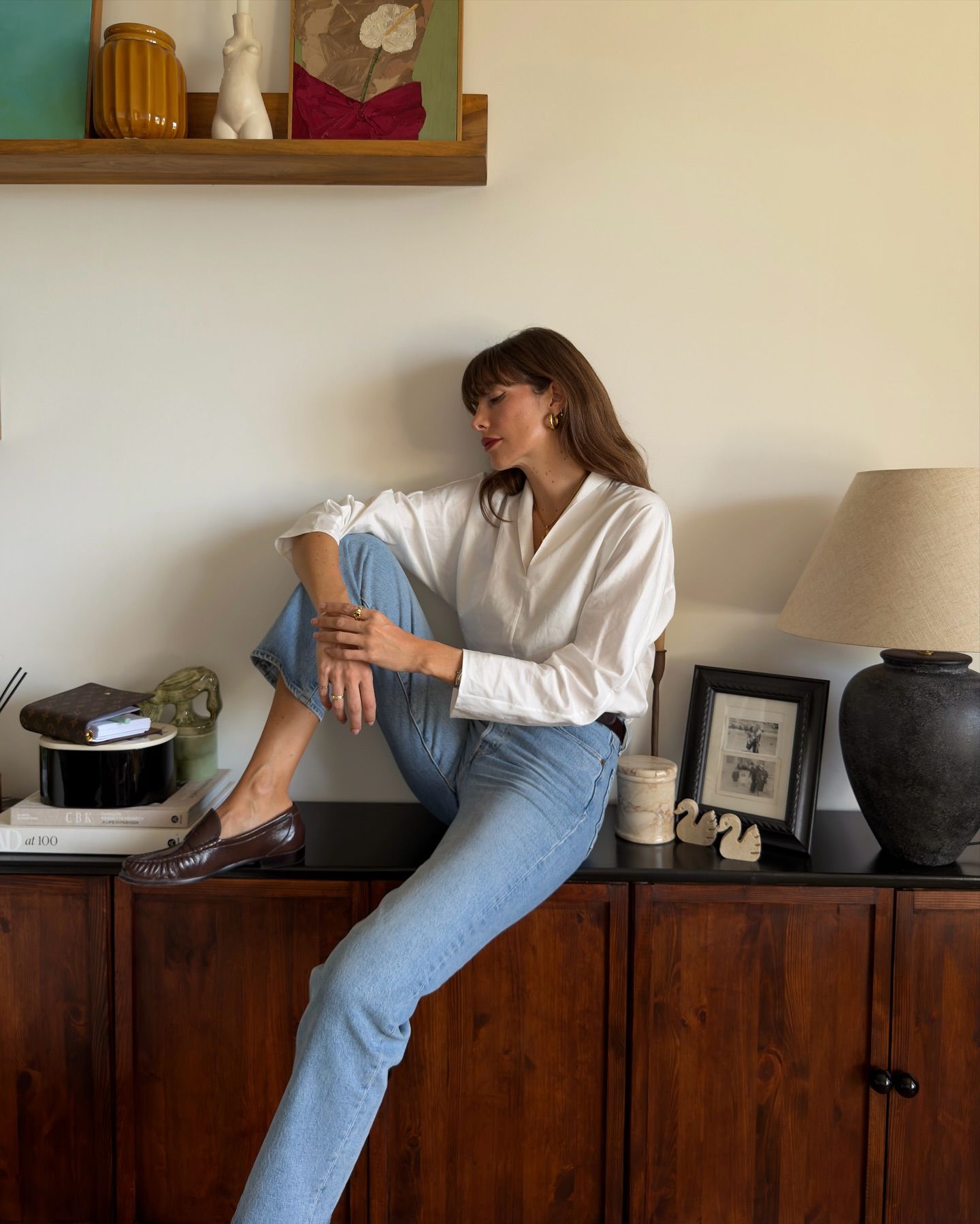 @juliesfi in classic denim trends