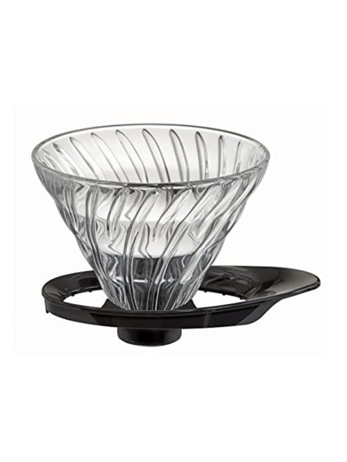 02 Glass Coffee Dripper - Black