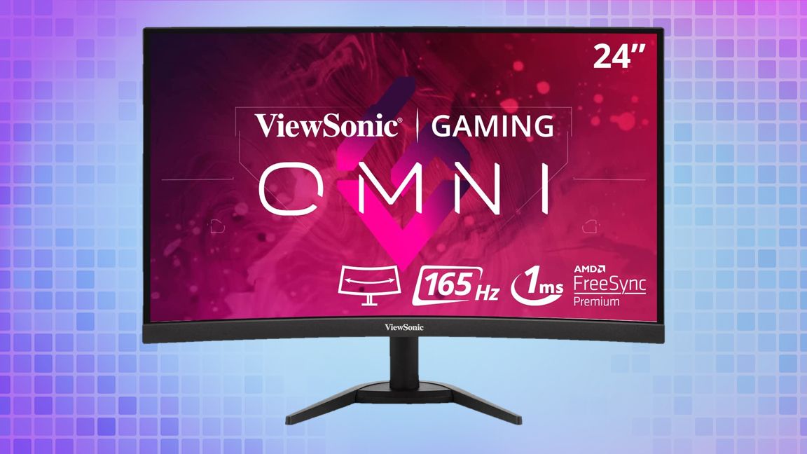 ViewSonic OMNI 24-Inch 165 Hz Curved Monitor Only $149 at Amazon