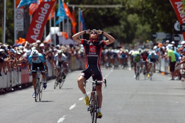 Luke Roberts (Milram) locks in a second place finish