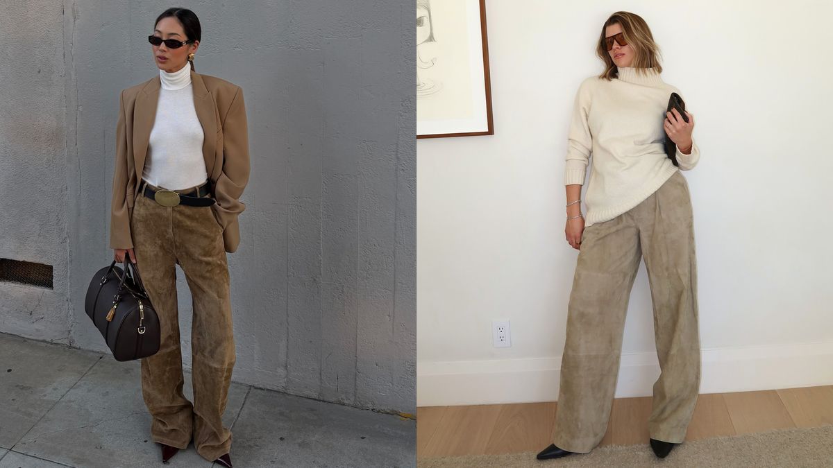 Don't Worry—Jeans Aren't Going Anywhere, But This Winter, Looking Rich Means Wearing This Anti-Denim Pant Trend Too