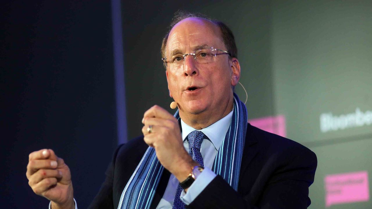 Larry Fink, chief executive officer of BlackRock