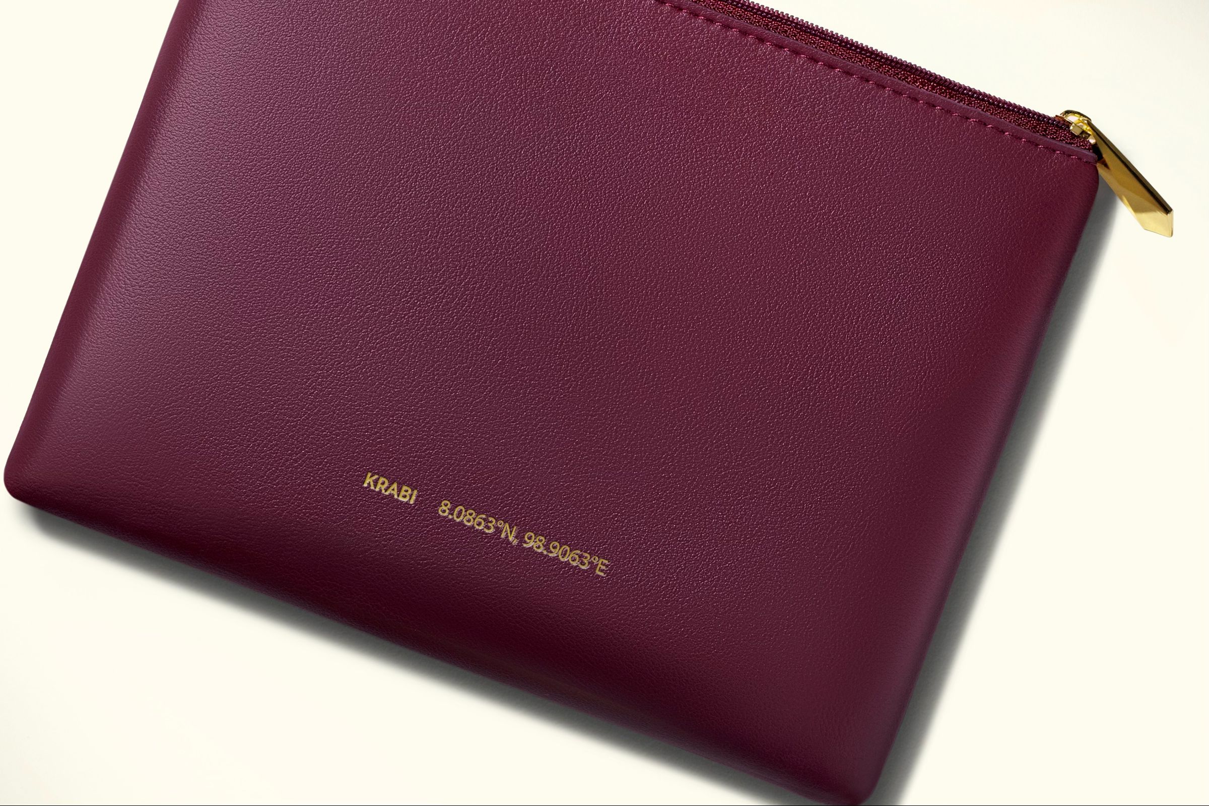 View of a new Etihad Airways business class pouch featuring a range of colours and K-beauty Laneige products