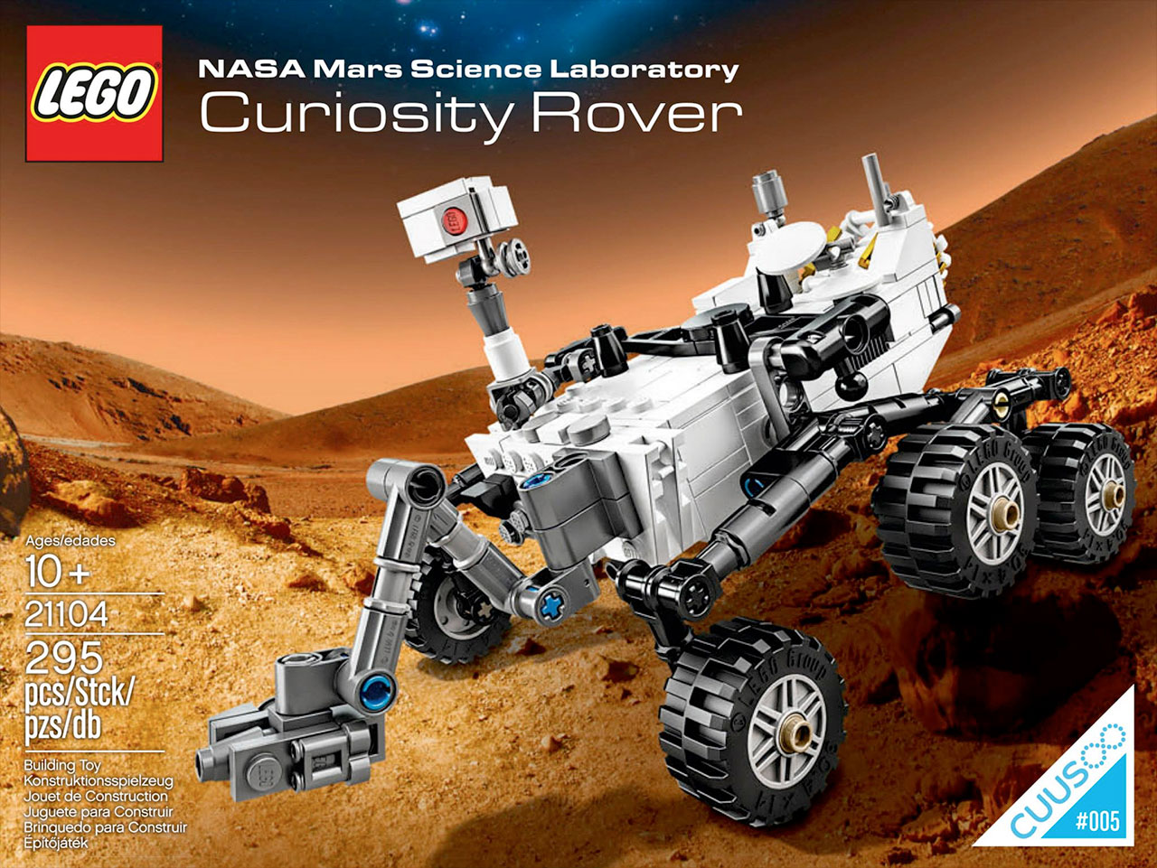 LEGO Launches Mars Curiosity Rover, 5 More Toy Brick Spacecraft Await