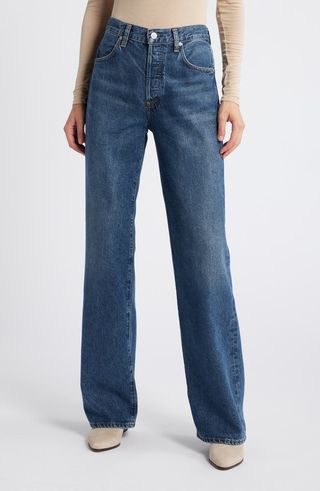 Annina High Waist Wide Leg Jeans