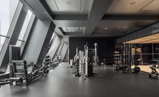 Gym interior at Private Club
