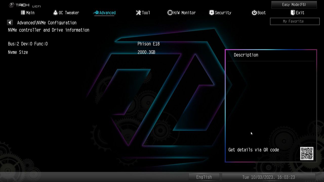 ASRock Z790 Taichi Lite