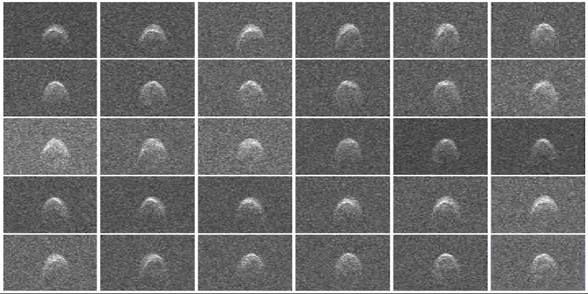 Radar Images of Asteroid 2005 WK4