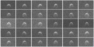 Radar Images of Asteroid 2005 WK4