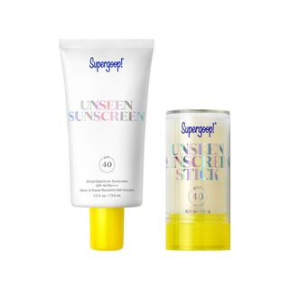 Supergoop! Unseen Sunscreen Jumbo + Go Set