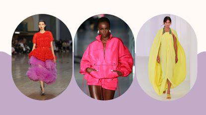 fashion trends 2023: Molly Goddard / Laquan Smith / Jonathan Simkhai 