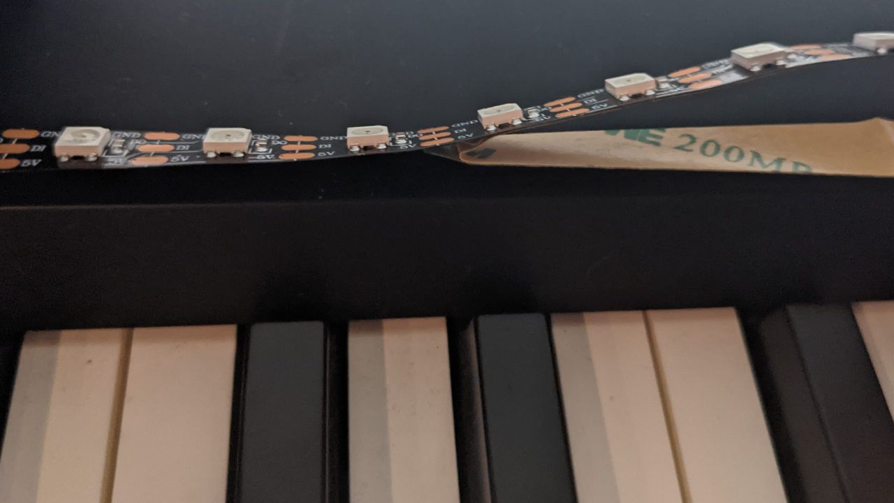 Raspberry Pi Piano LEDs