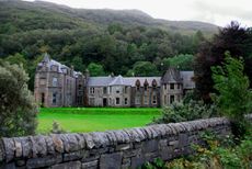 Inverailort House, at the head of Loch Ailort in the Highlands.