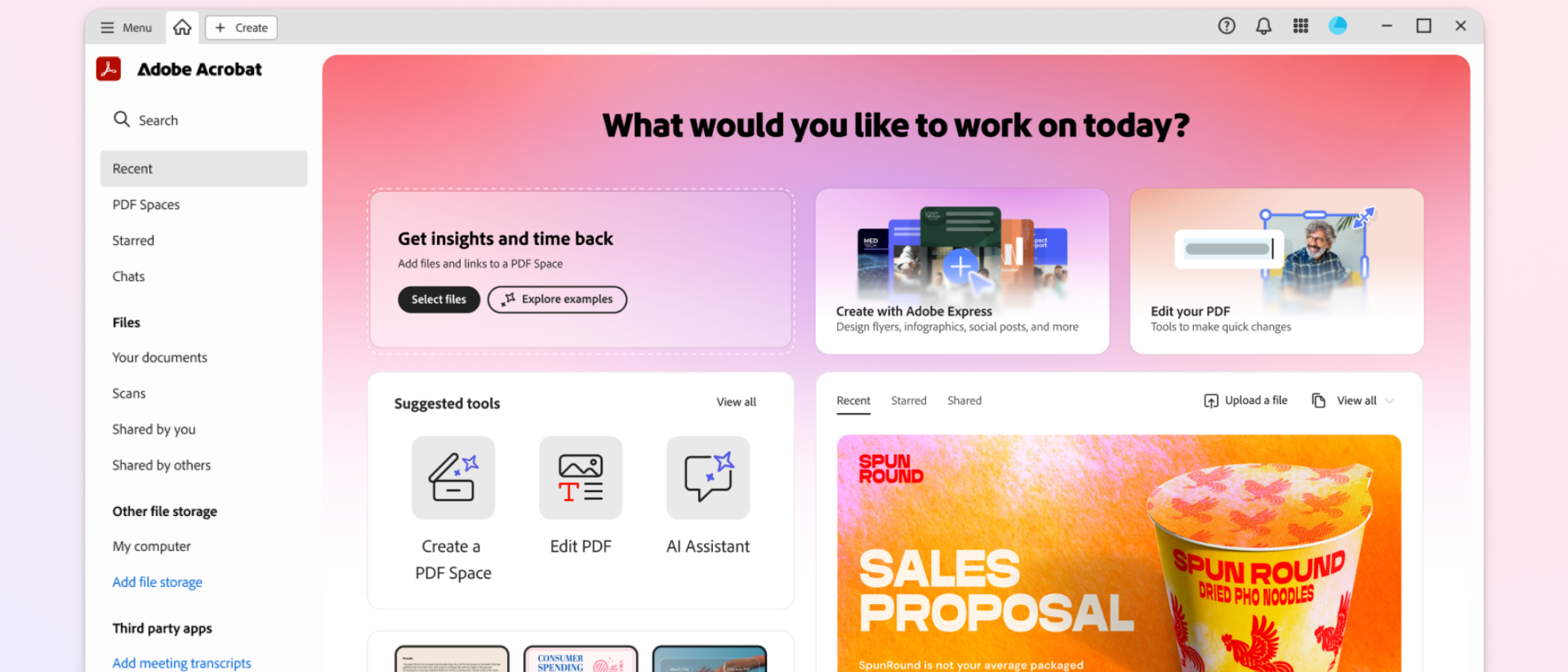 Adobe Acrobat Studio examples from Adobe