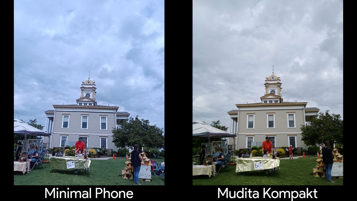 Comparing the cameras on the Mudita Kompakt vs the Minimal Phone