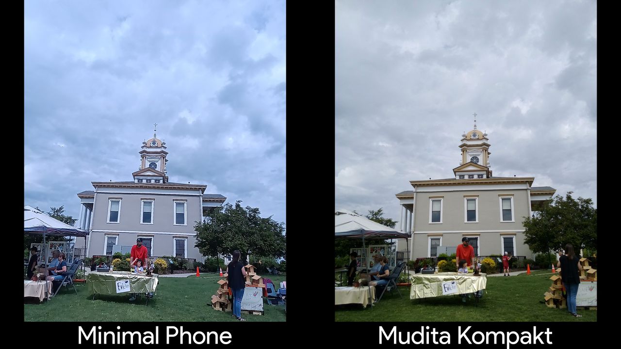 Comparing the cameras on the Mudita Kompakt vs the Minimal Phone