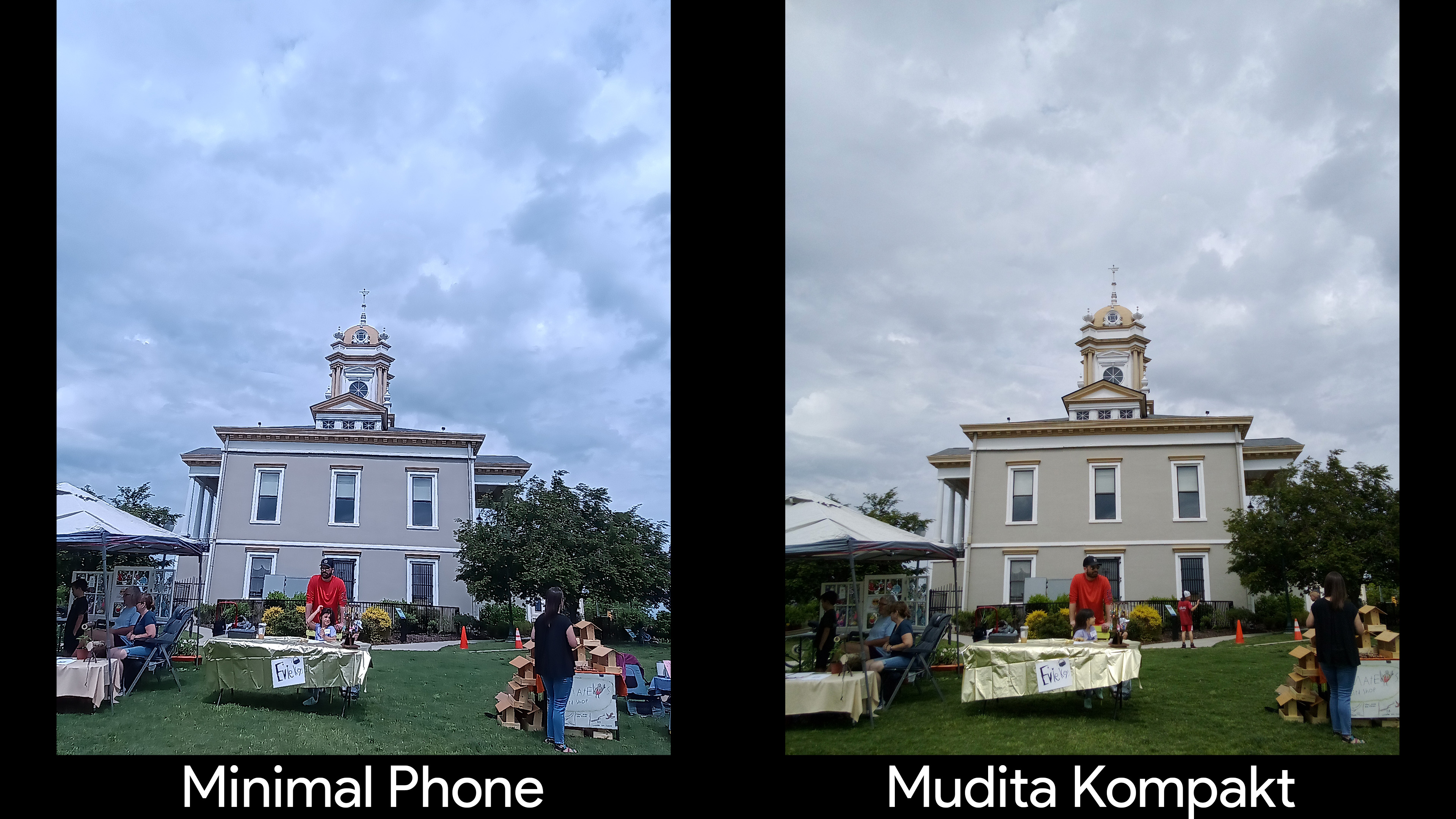 Comparing the cameras on the Mudita Kompakt vs the Minimal Phone
