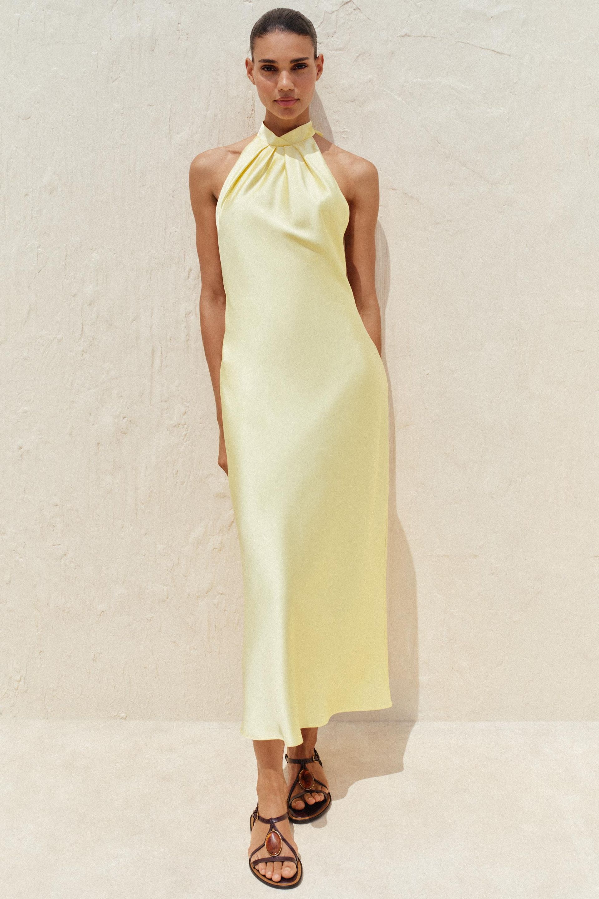 Halter Midi Dress
