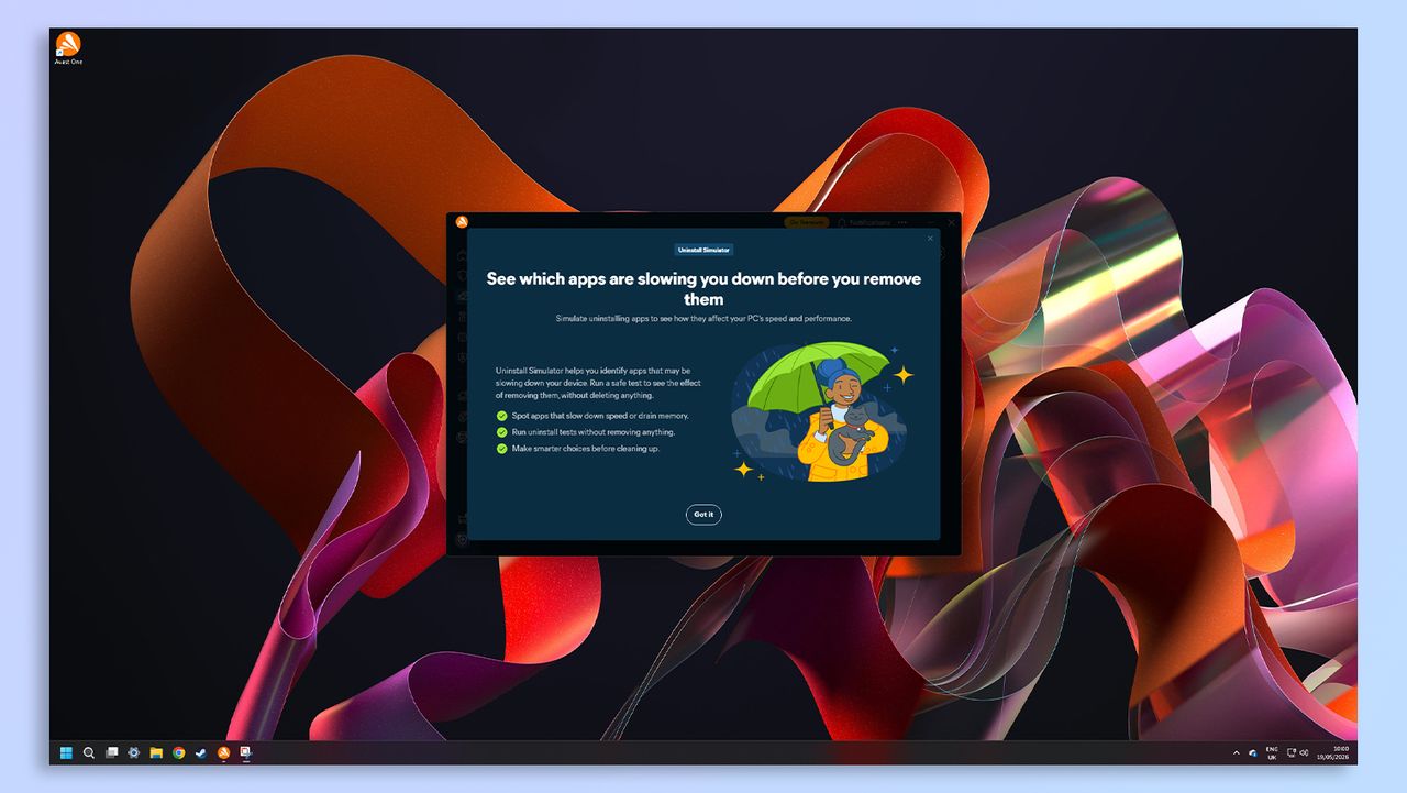 Avast One antivirus software screenshot