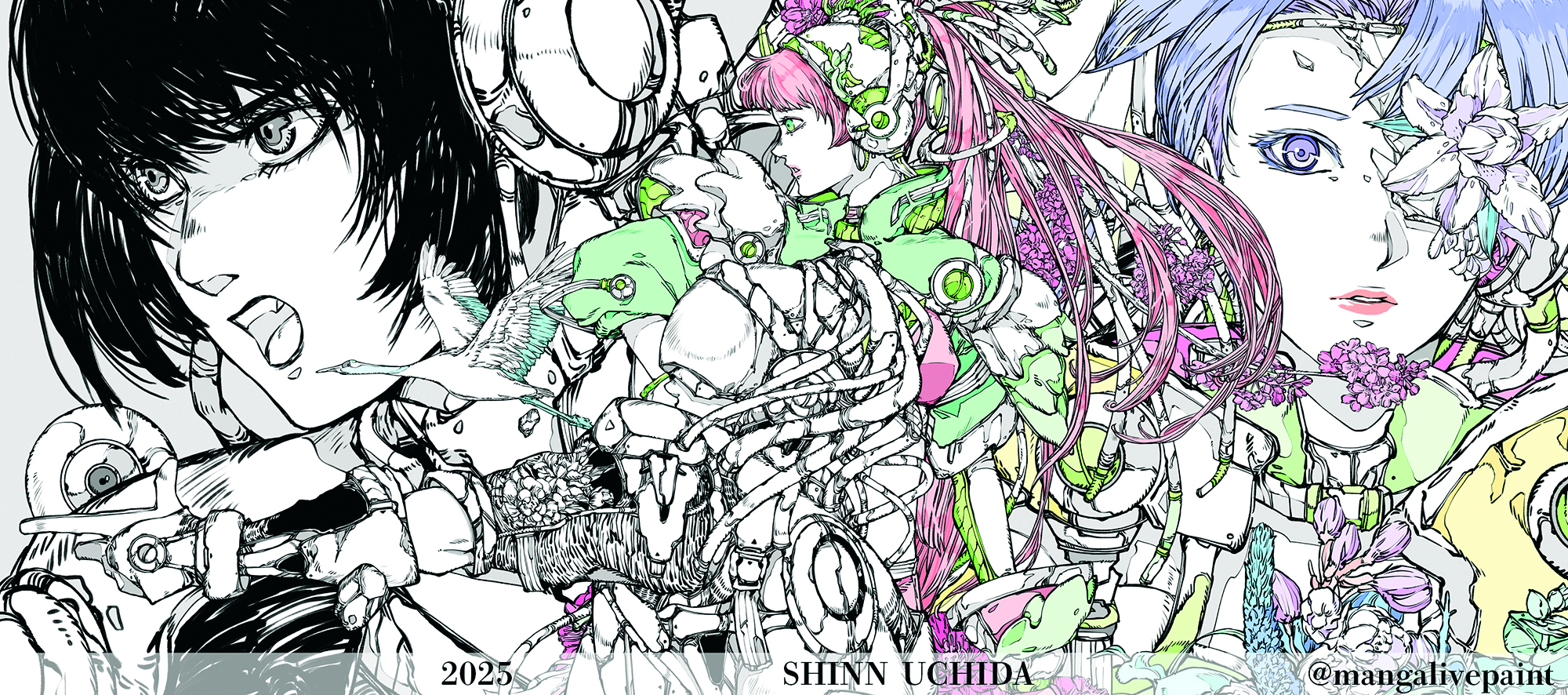 Shinn Uchida's art studio