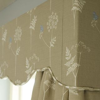 cow parsley designed curtains