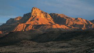 Landscape at Guadalupe Mountains National Park, USA
