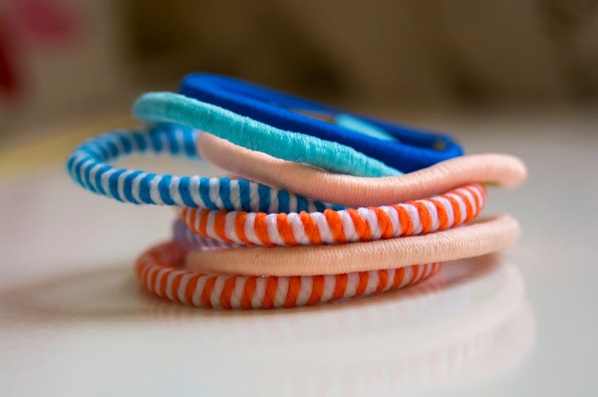 Hair bands.