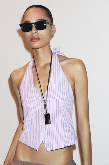Striped Vest Top