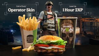 modern warfare 2 burger king